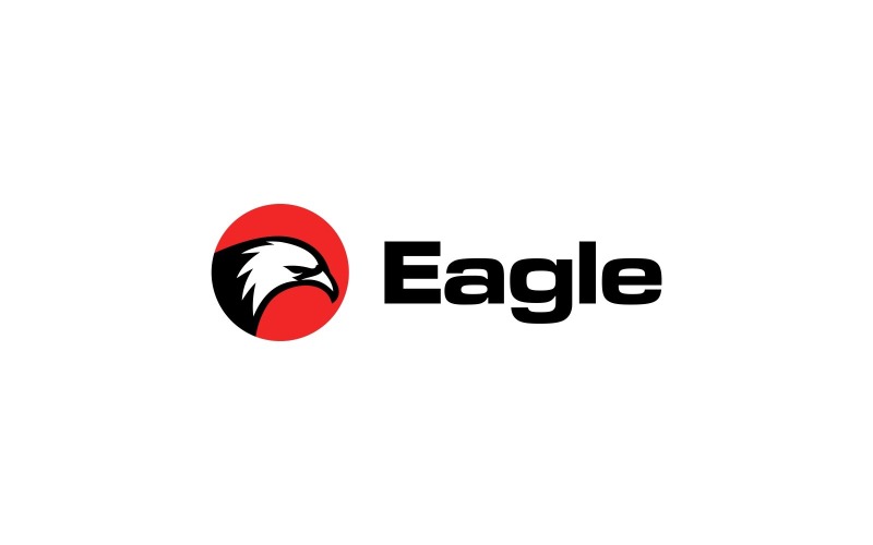 head eagle logo illustration original