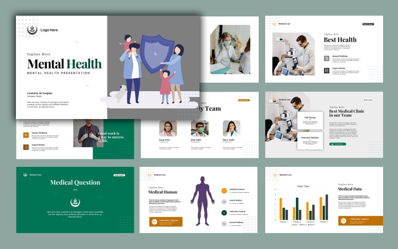 health insurance powerpoint template original