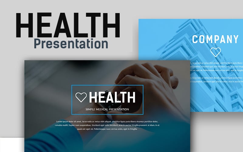 health medical powerpoint template original