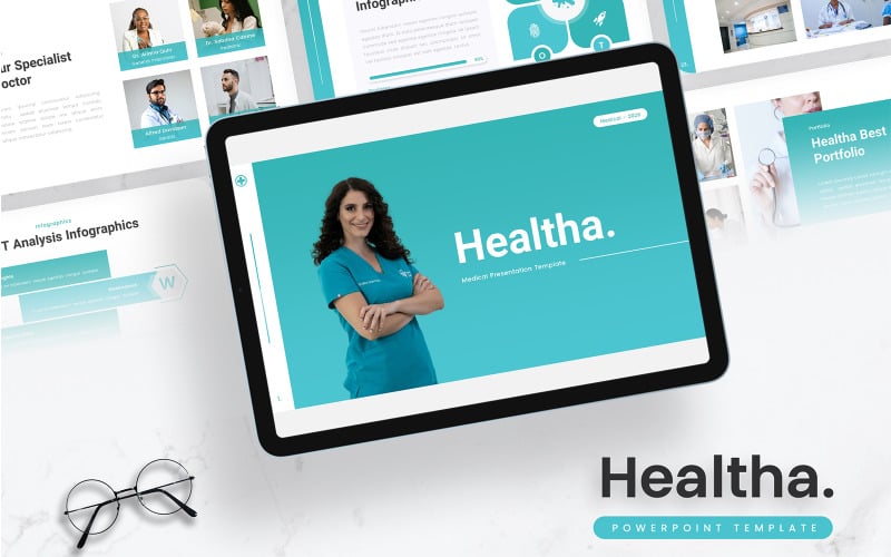 healtha medical powerpoint template original
