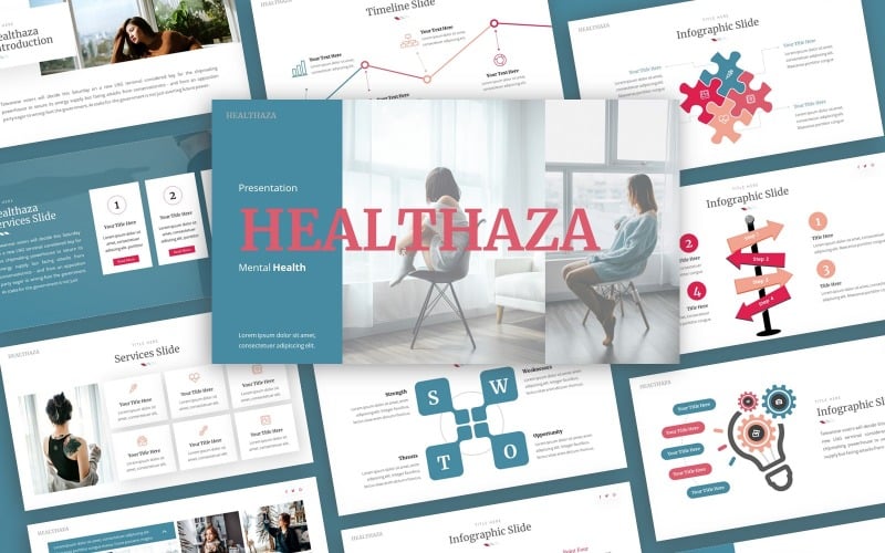 healthaza fashion multipurpose powerpoint template original
