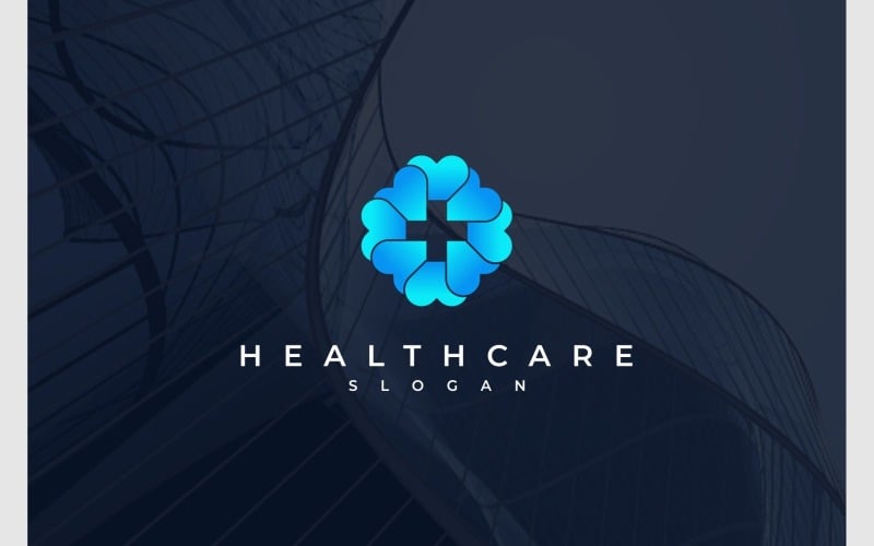 healthcare medical love logo original