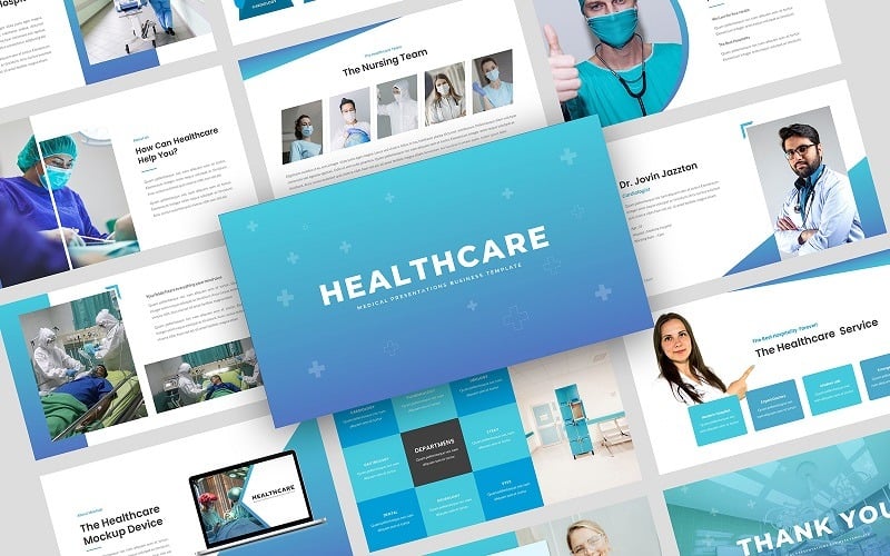 healthcare medical presentation business powerpoint template original