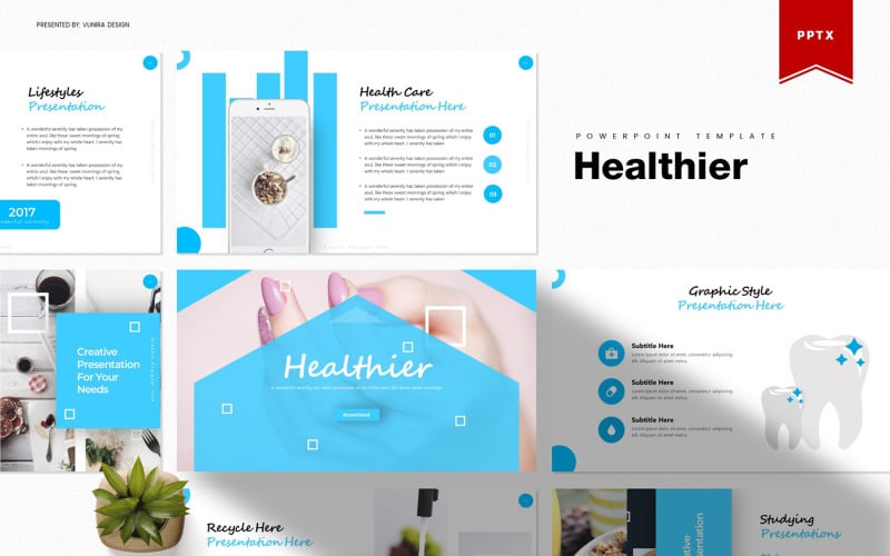 healthier powerpoint template original