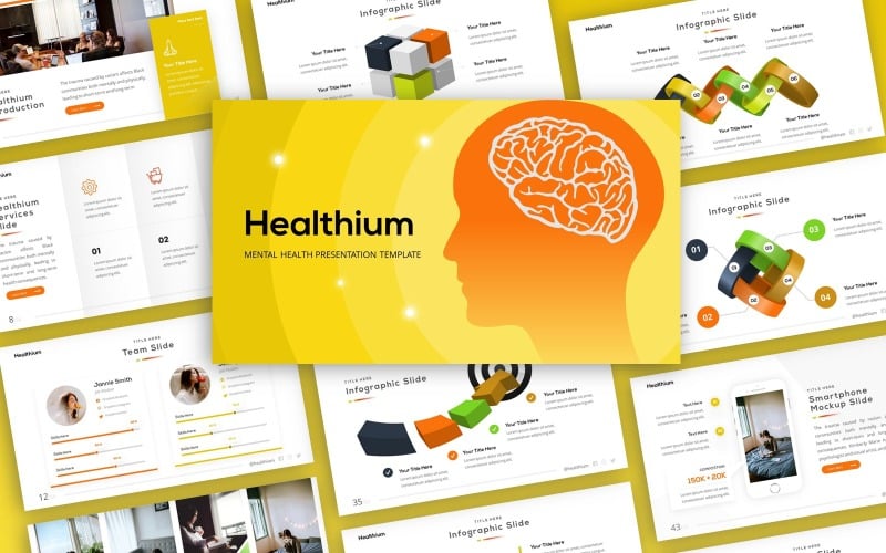 healthium mentalhealth multipurpose powerpoint template original
