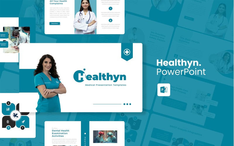 healthyn medical powerpoint template original