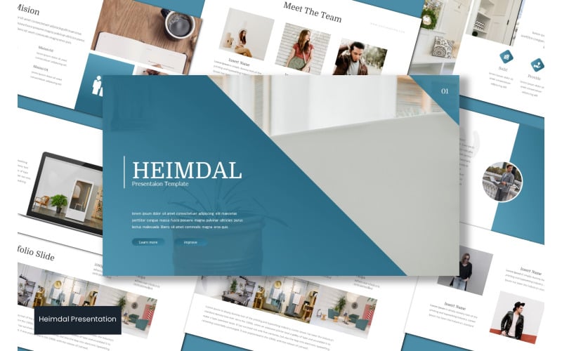 heimdal powerpoint template original