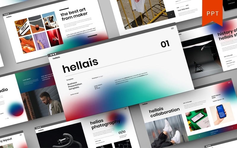 hellais business powerpoint template original