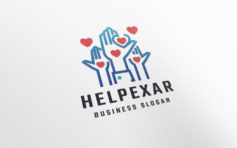 helping hand charity foundation logo original