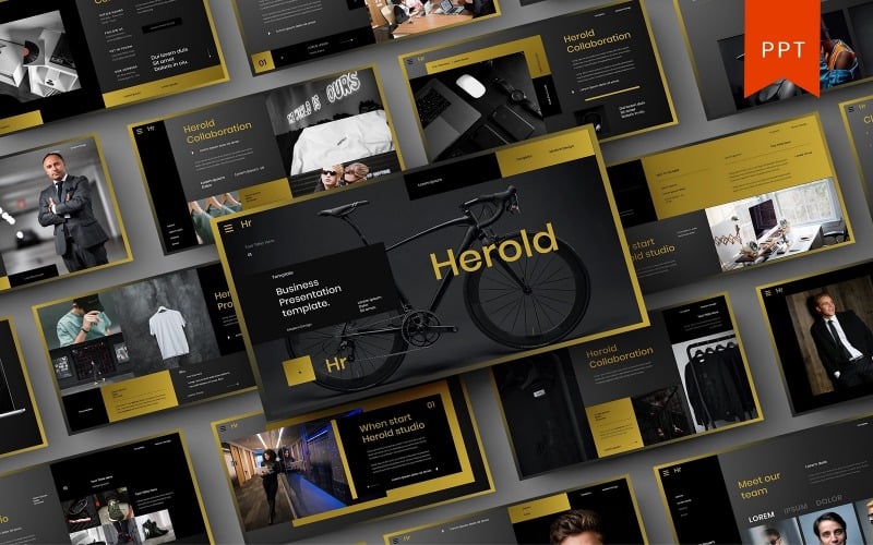 herold business keynote template original