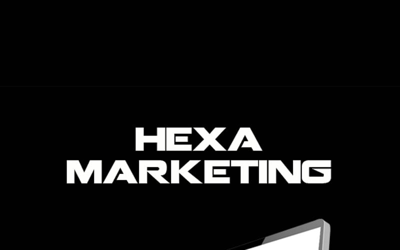 hexa marketing powerpoint template original