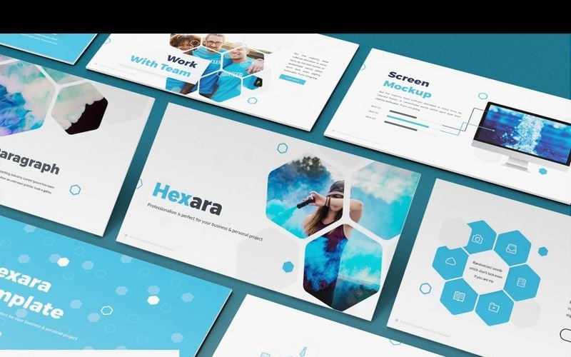 hexara powerpoint template original