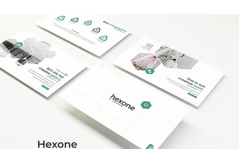 hexone powerpoint template original