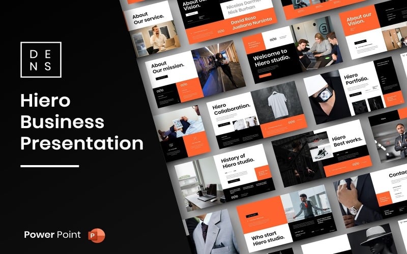 hiero business powerpoint template original