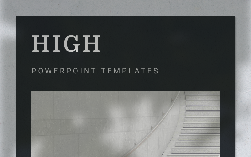 high powerpoint template original