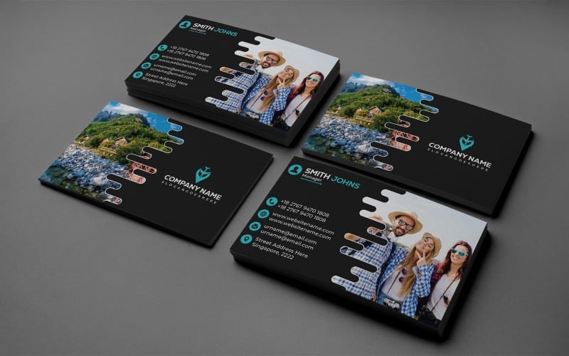 high quality business card templates for travel agencies original