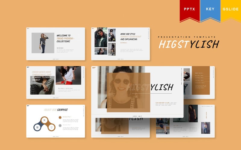 higstylish keynote googleslide powerpoint template original