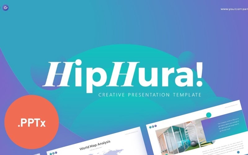 hiphura creative business presentation powerpoint template original