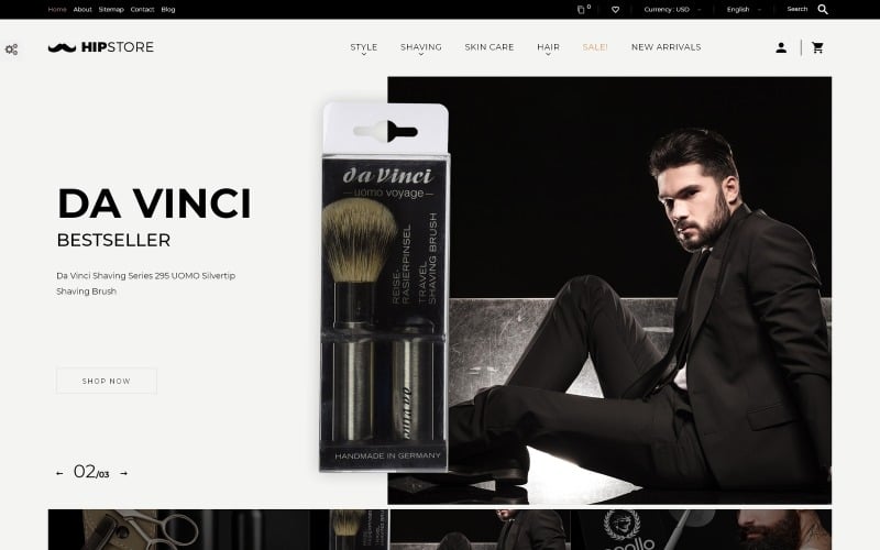 hipstore prestashop theme original