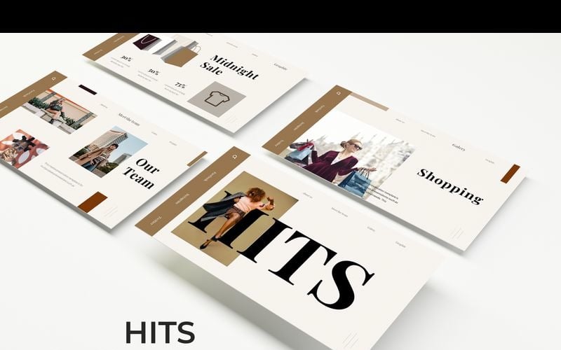 hits powerpoint template original