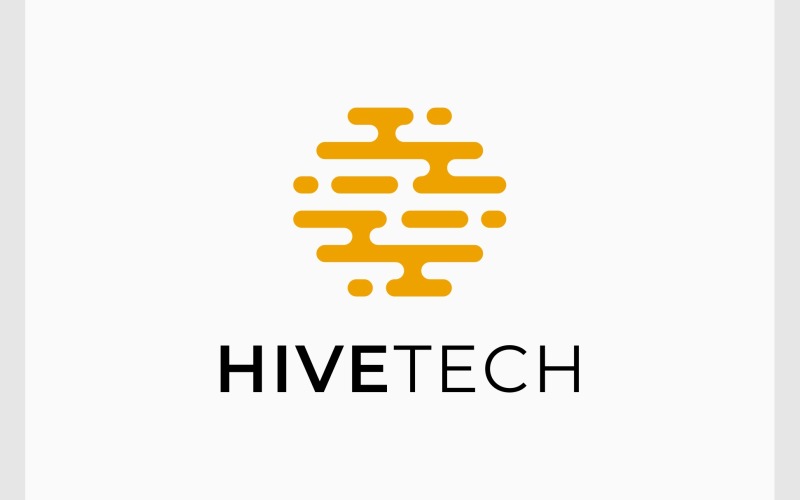 hive honeycomb digital tech logo original