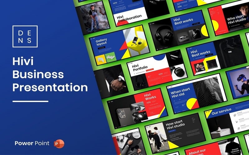 hivi business powerpoint template original