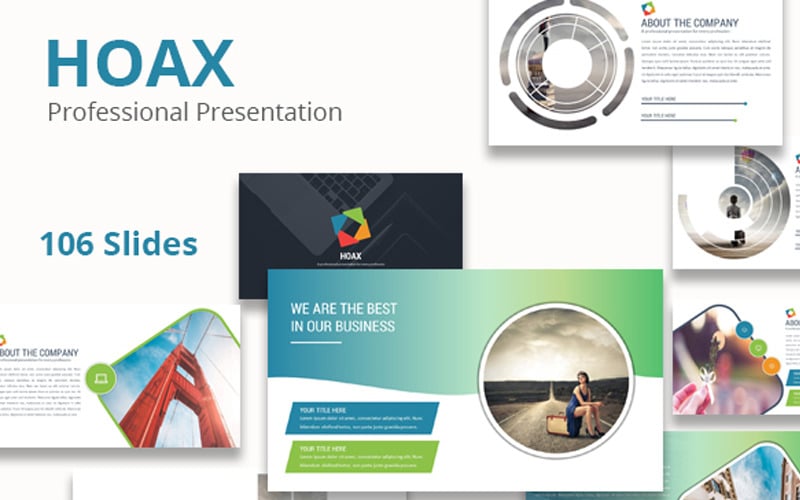 hoax multipurpose powerpoint template original