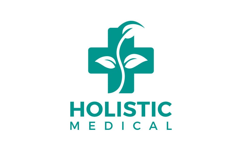 holistic medical health logo design medical icon with natural tree logo original