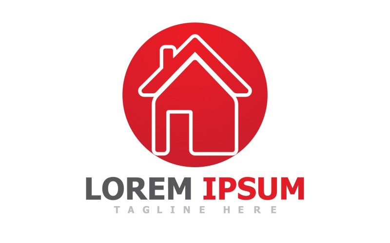 home and house symbol logo vector v original
