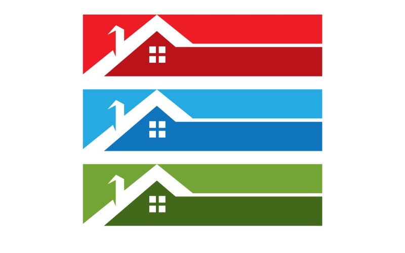 home and house symbol logo vector v original
