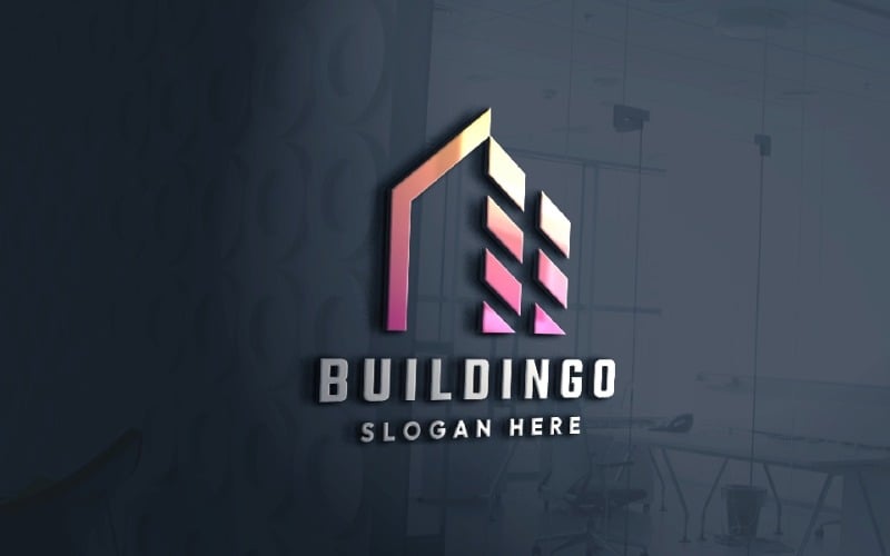 home building construct logo original