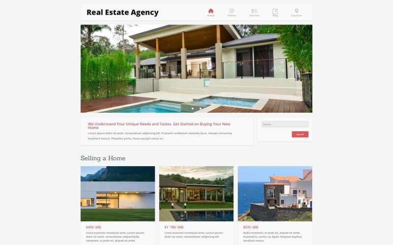 home bureau joomla template original