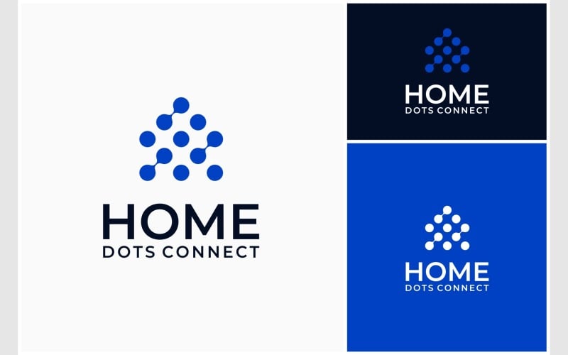 home connect molecule abstract logo original