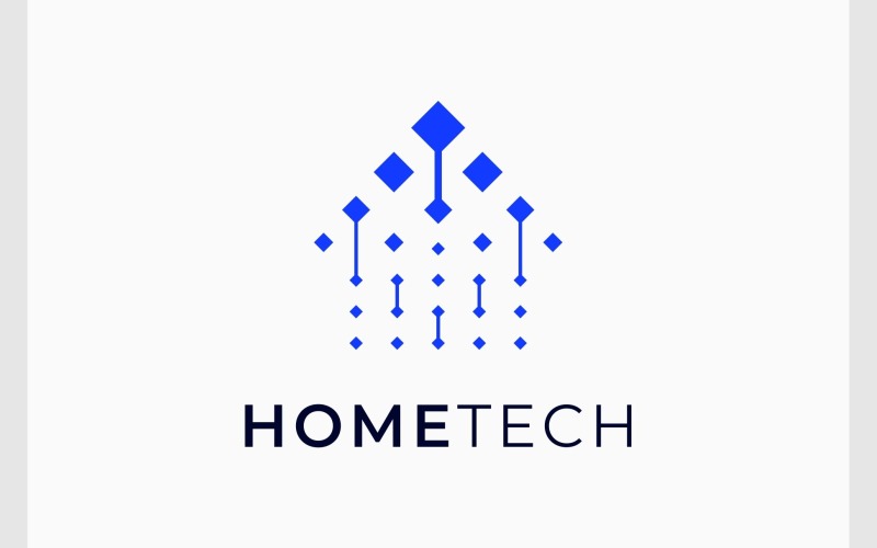home digital innovation technology logo original