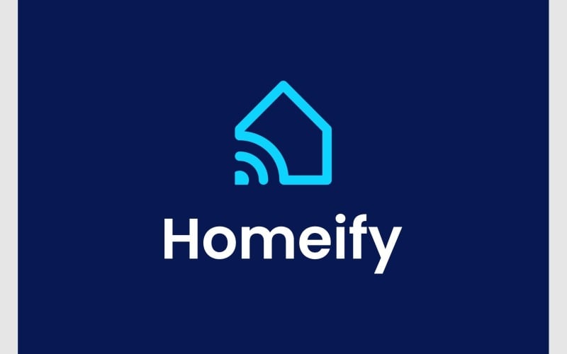 home house signal internet logo original