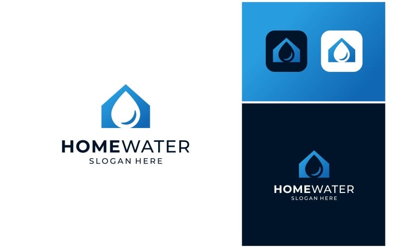 home house water drop logo original