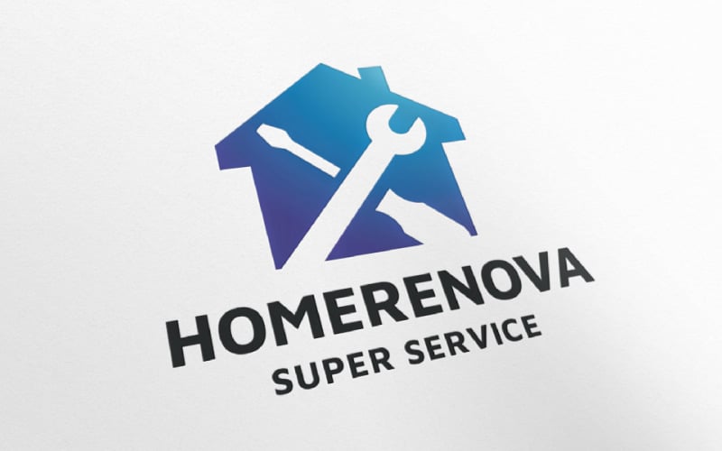 home renovation pro service logo original