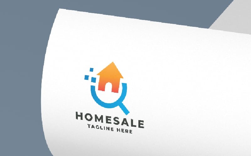 home sale logo pro template original