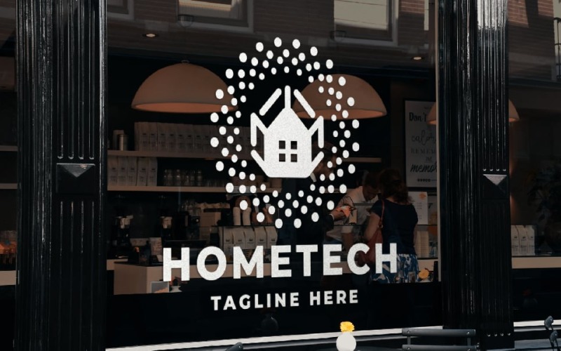 home tech pro logo template original