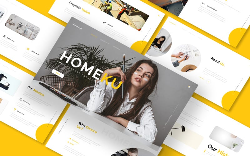 homeku presentation powerpoint template original