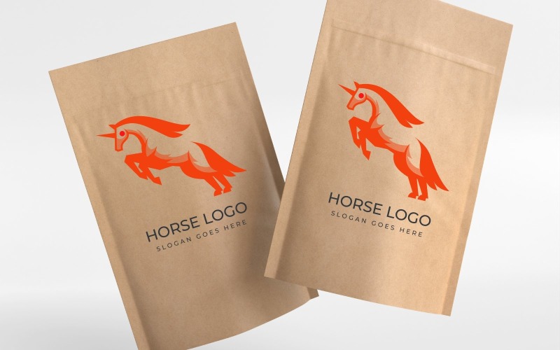 horse logo template design original