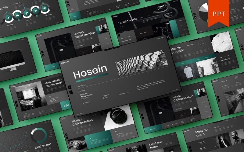 hosein business powerpoint template original