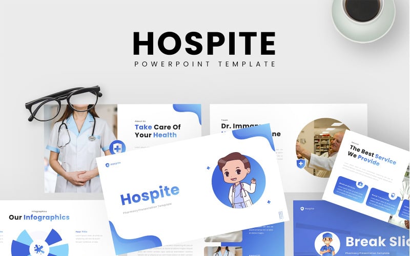 hospite pharmacy powerpoint template original