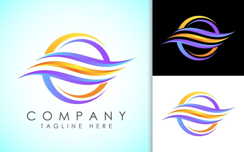 hot and cold symbol air conditioner logo original