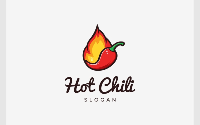 hot chili pepper spicy habanero logo original