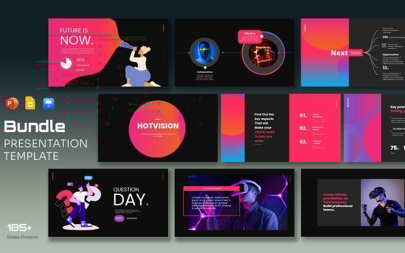 hot vision business bundle template original