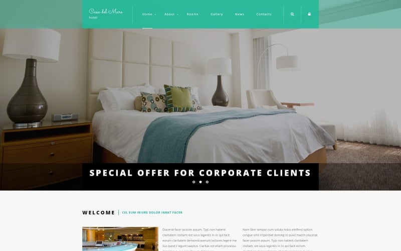 hotel suite joomla template original