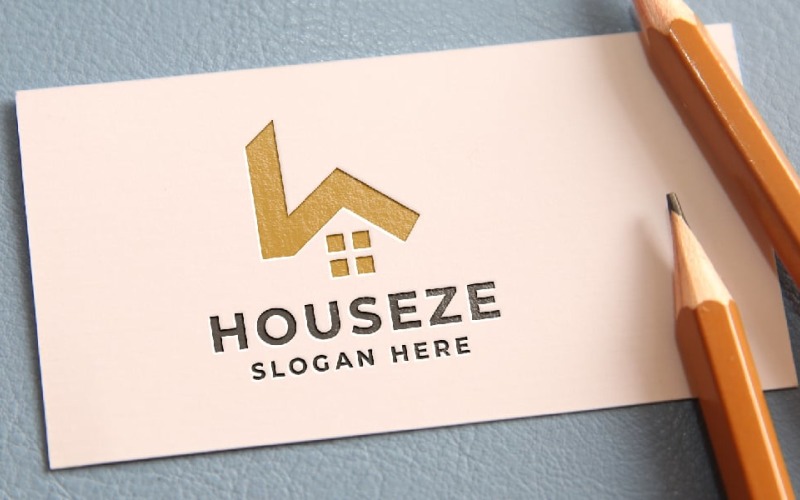 houseze real estate letter h logo original