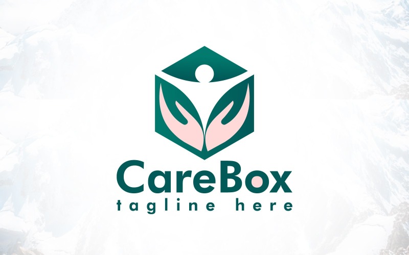 human care box logo design original