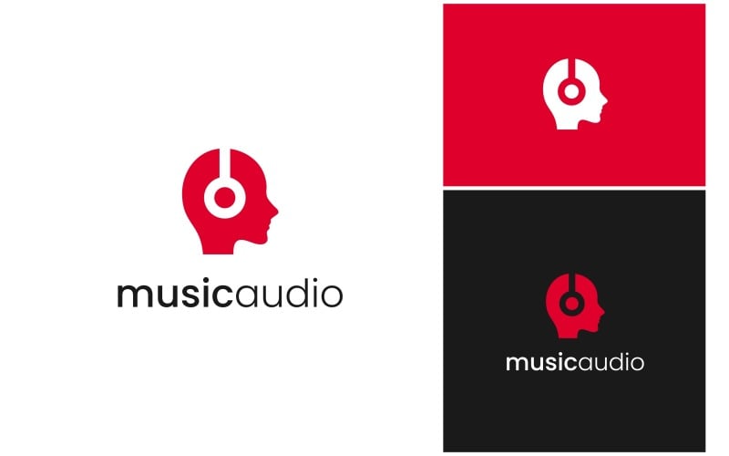 human headphone sound logo original